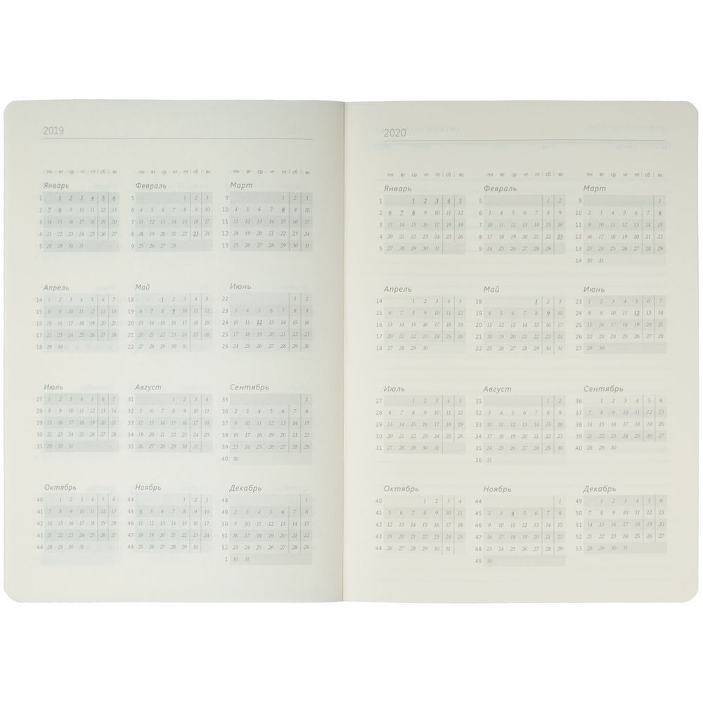 Ежедневник Melange, недатированный, оранжевый фото на сайте Print Logo.