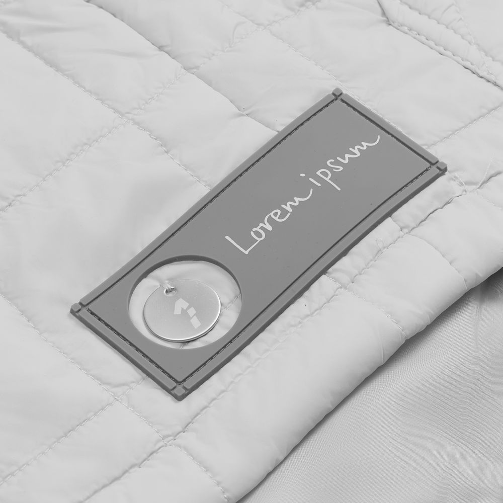 Лейбл из ПВХ с вырубкой «Круг»