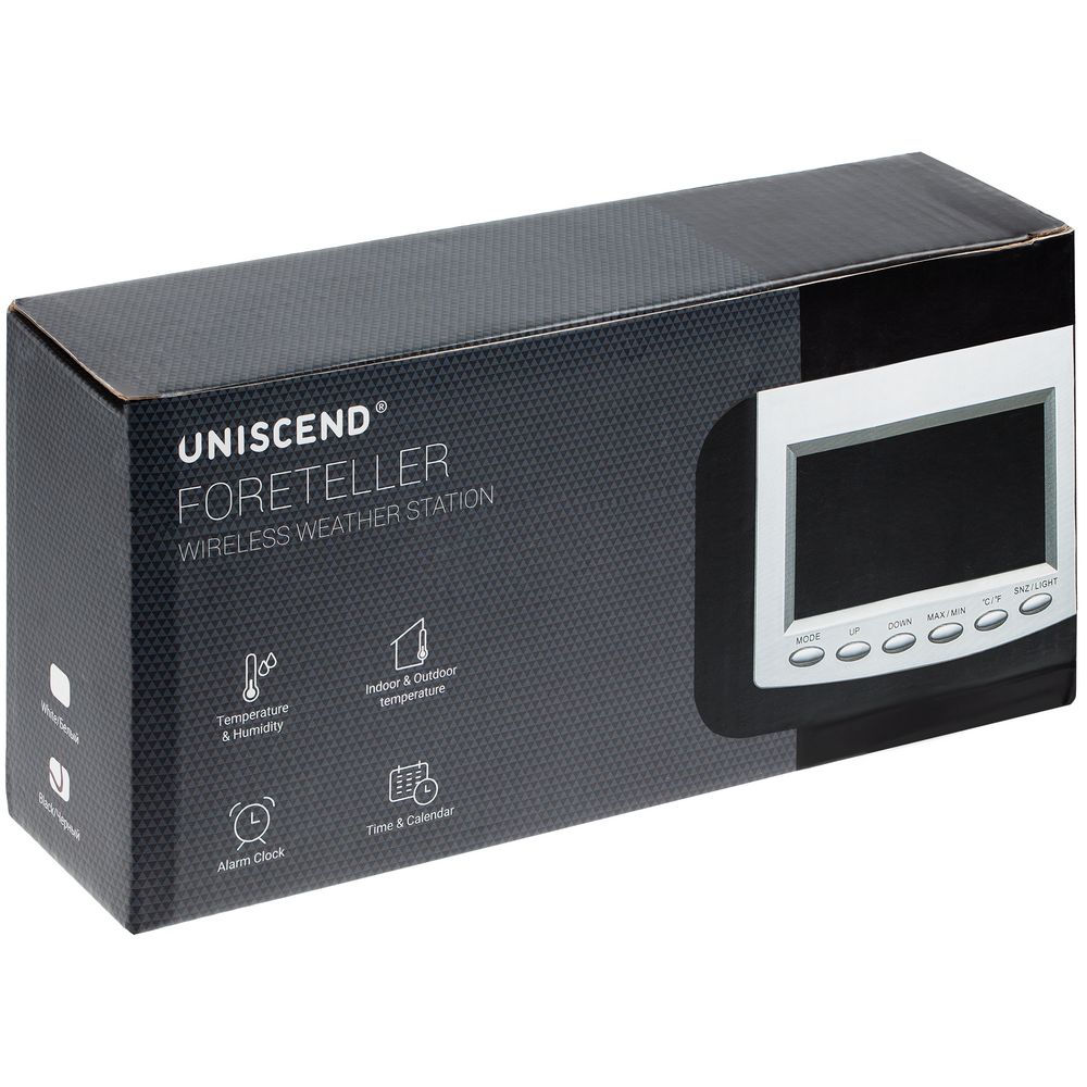 Метеостанция Uniscend Foreteller с внешним датчиком фото на сайте Print Logo.