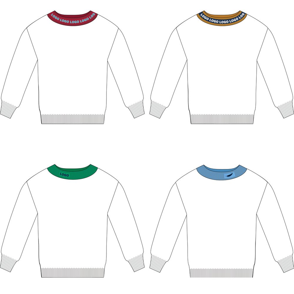 Вязаная горловина на заказ Рuno с логотипом сделано в России | Print Logo