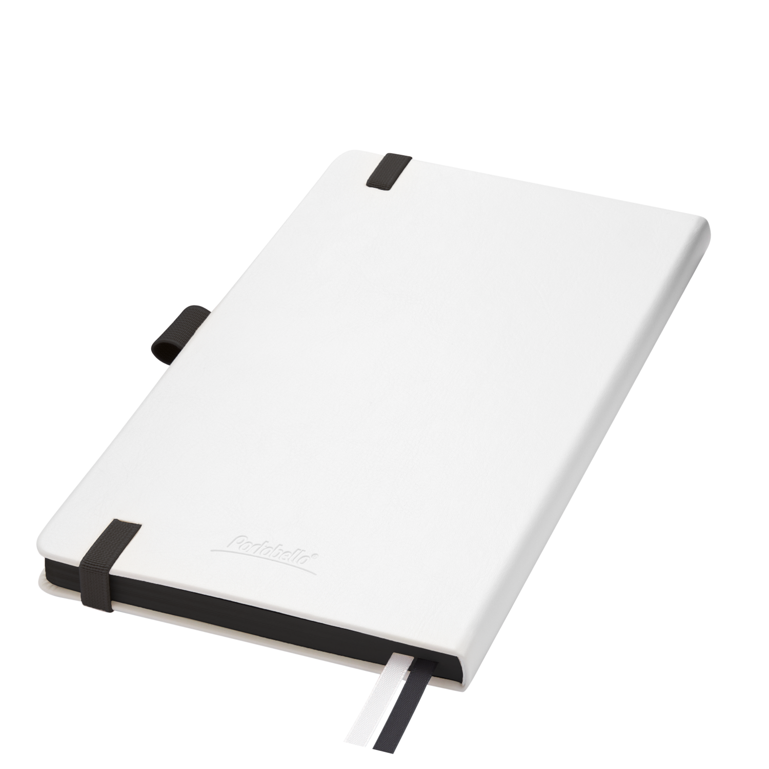 Ежедневник Арктик (Arctic) недатированный, белый/черный