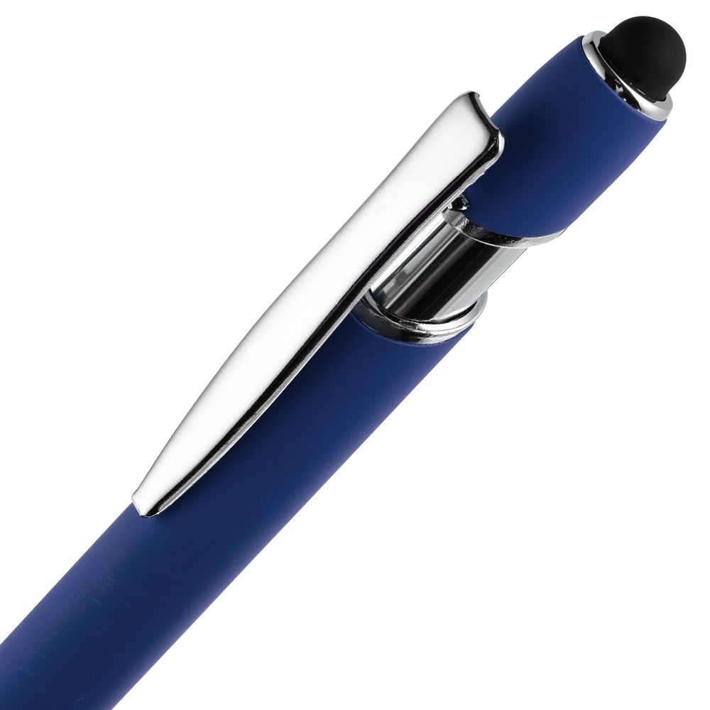 Ручка шариковая Pointer Soft Touch со стилусом фото на сайте Print Logo.