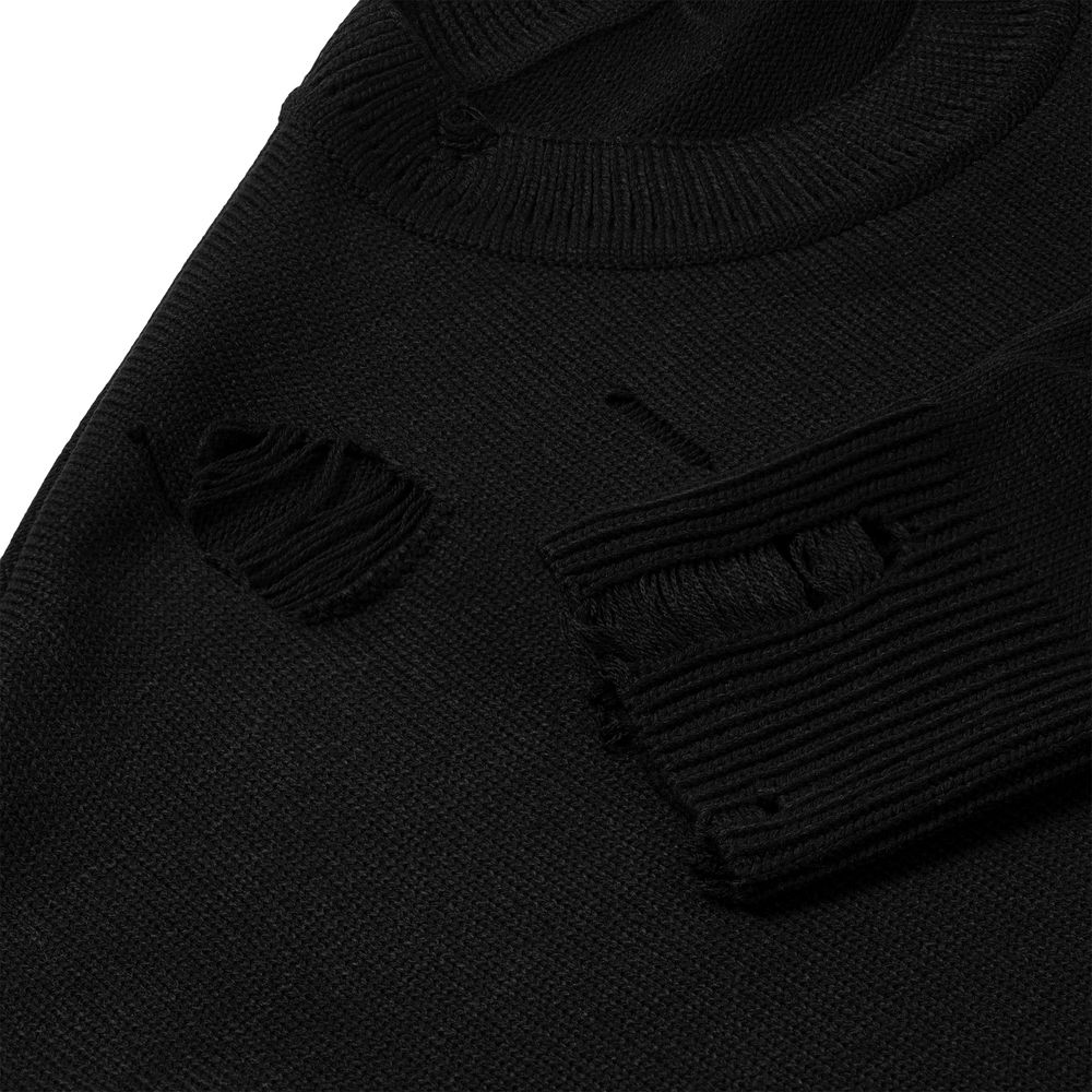 Джемпер оверсайз унисекс Grunge в сумке, черный, размер L/XL
