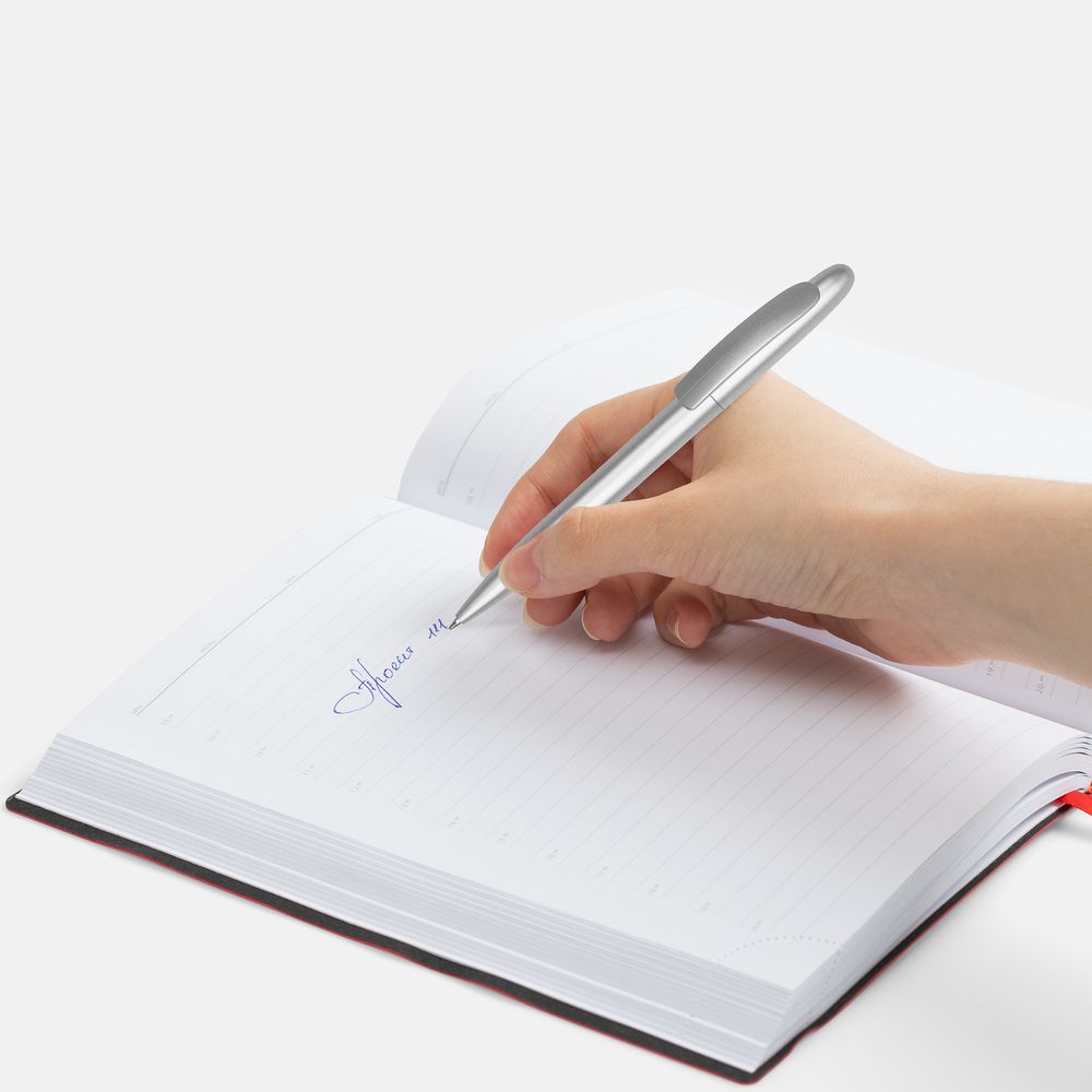 Ручка шариковая Moor Silver, ver.2 фото на сайте Print Logo.