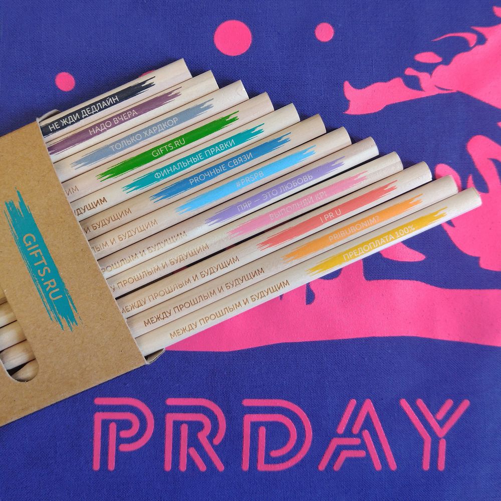 Набор цветных карандашей Pencilvania Maxi фото на сайте Print Logo.