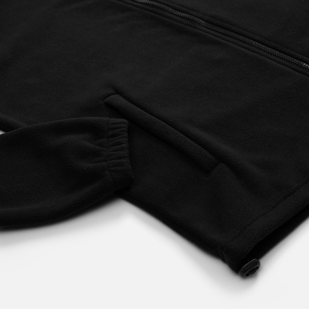 Куртка флисовая унисекс Nebo, черная, размер 3XL