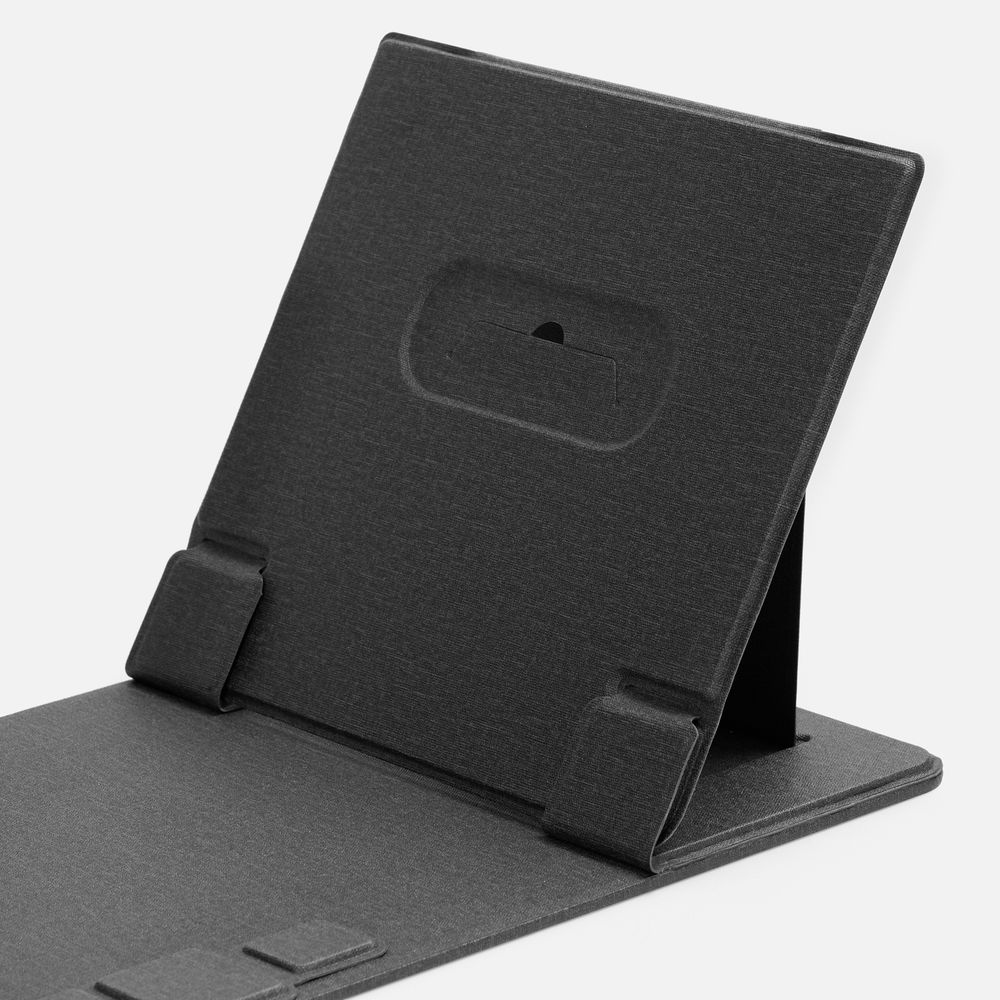 Складной стол для ноутбука с беспроводной зарядкой Kickstand Table фото на сайте Print Logo.