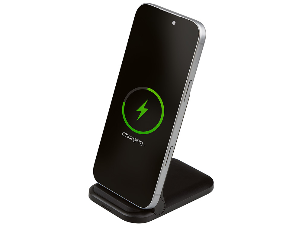 Беспроводное зарядное устройство Foldy, 15 Вт, черный