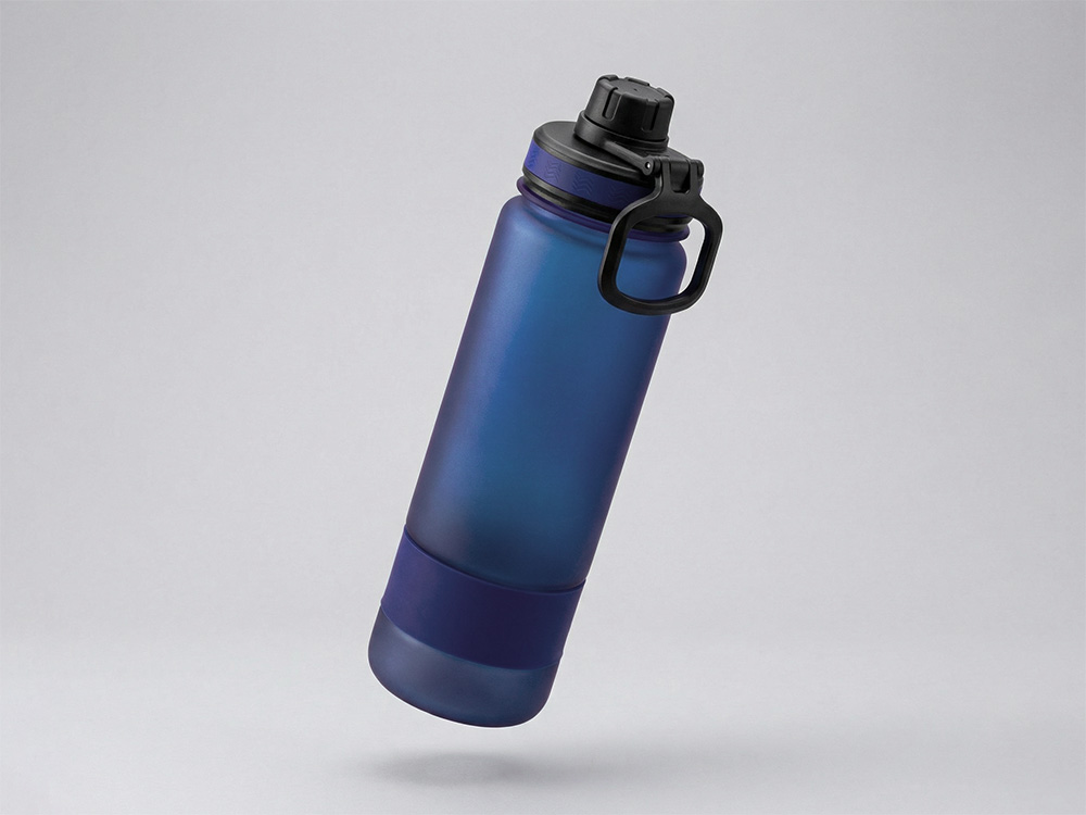 Бутылка для воды с ручкой Misty, 850 мл с логотипом Waterline | Print Logo