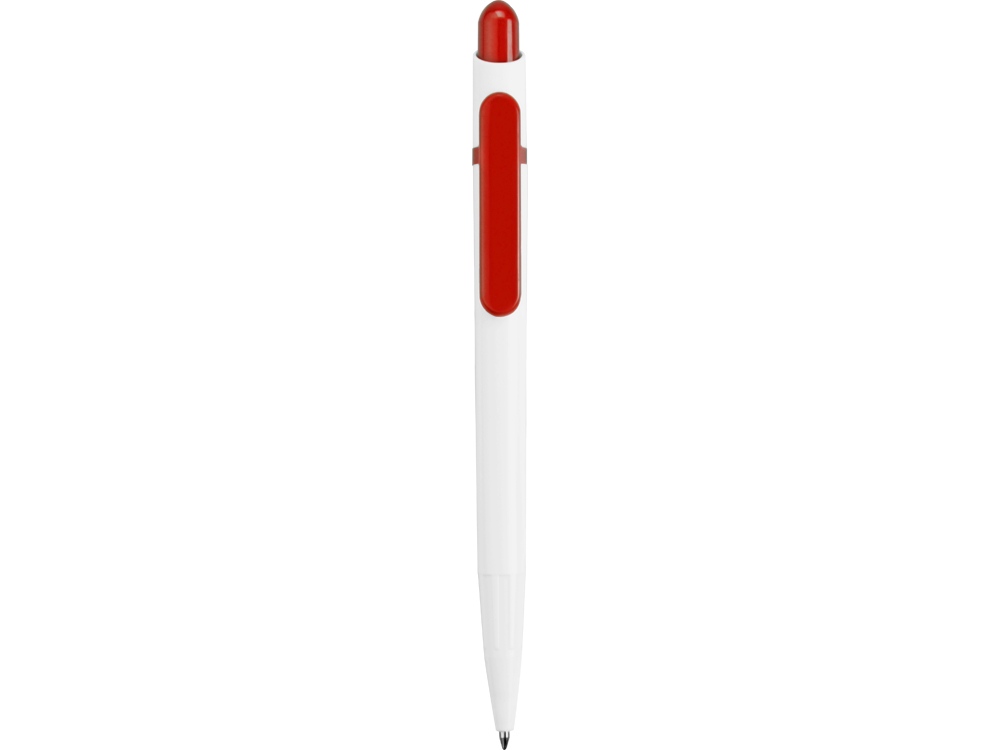 Ручка шариковая Этюд, белый/красный (P)