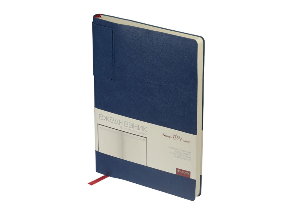 Ежедневник недатированный А5 London с логотипом Bruno Visconti | Print Logo