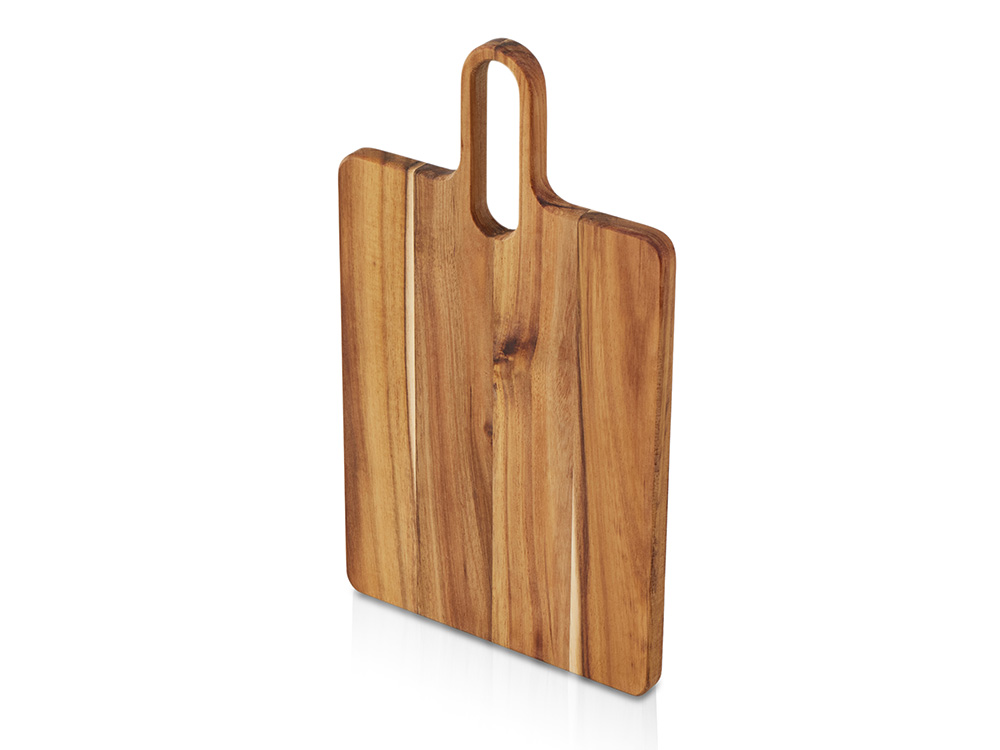 Разделочная доска из акации Вэй с логотипом Eat&Bite | Print Logo