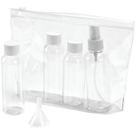 Дорожный набор емкостей для косметики Road Lord с логотипом  | Print Logo