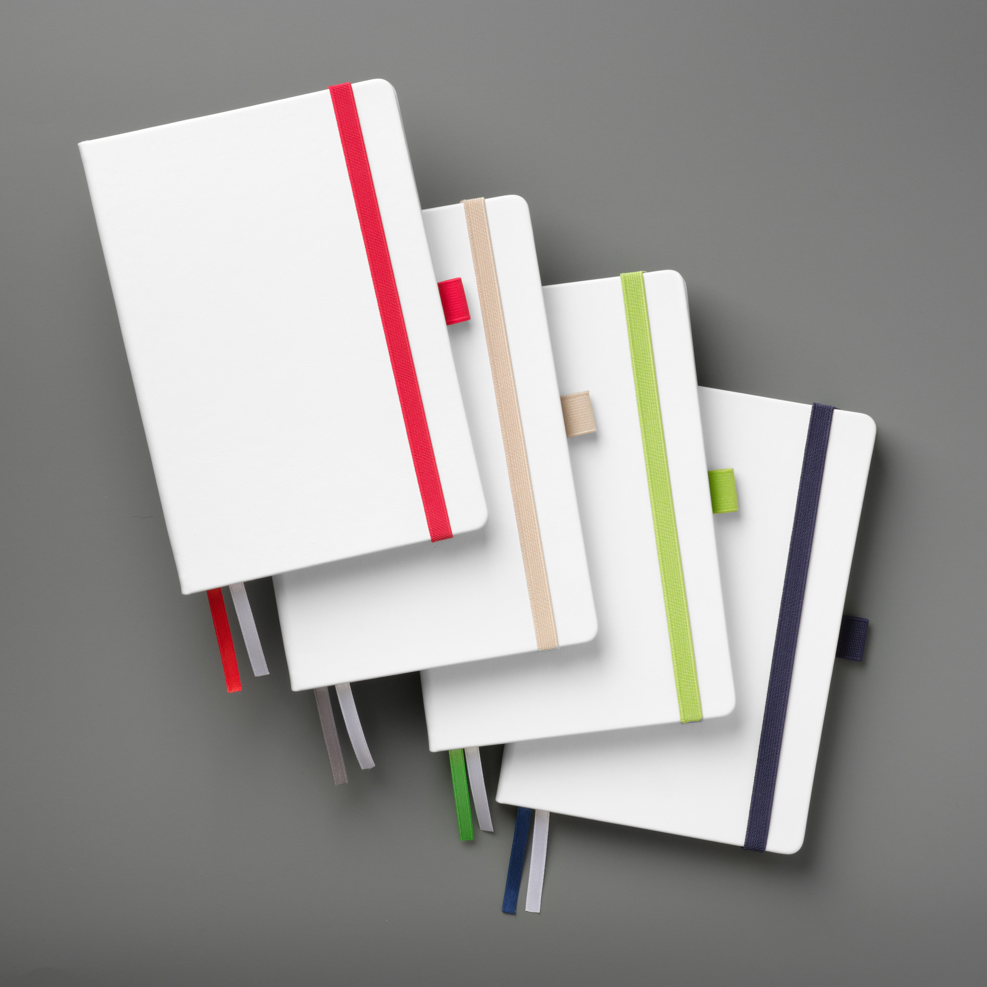 Ежедневник Arctic недатированный, белый/зеленый фото на сайте Print Logo.