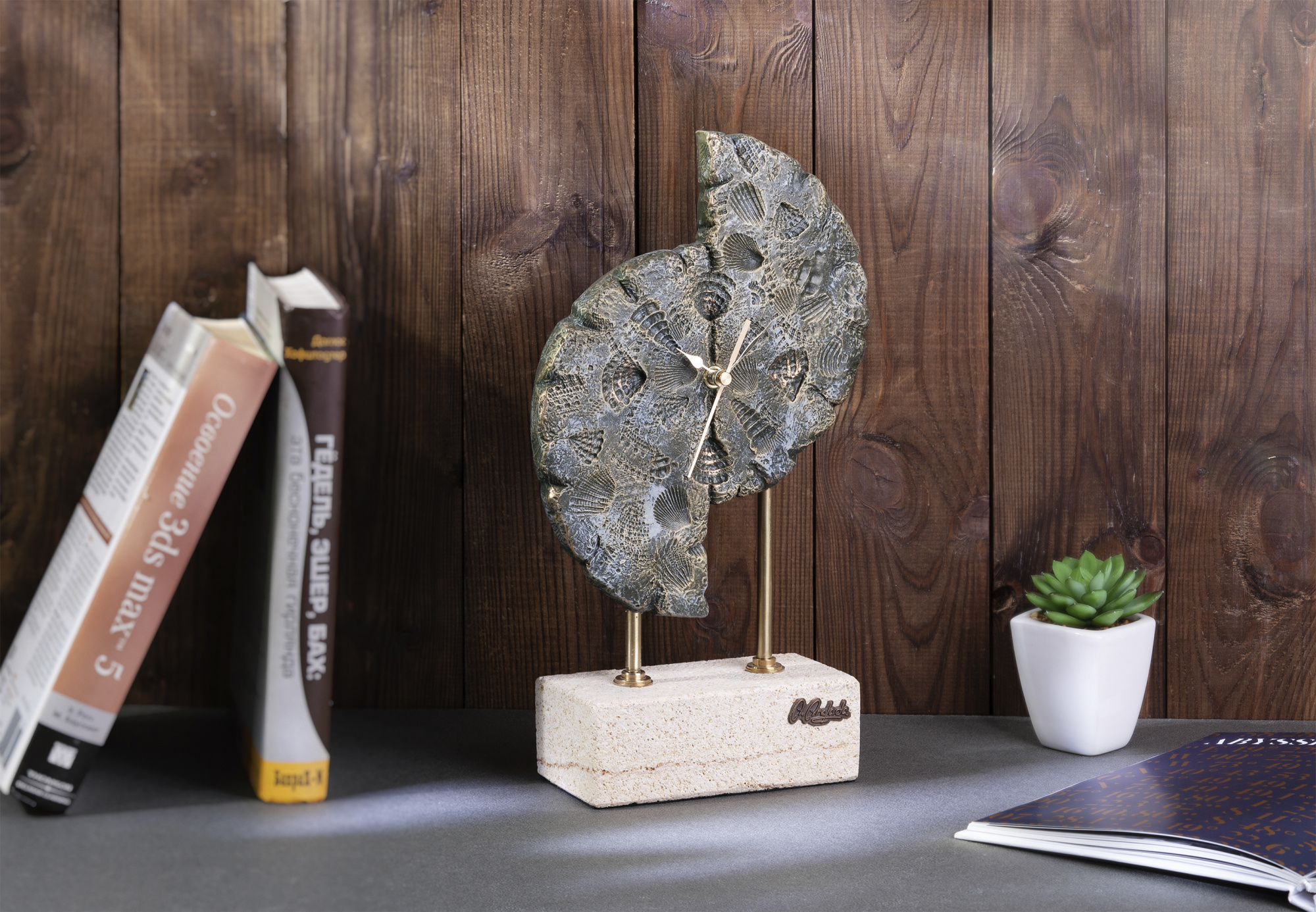 Часы "Раковины" фото на сайте Print Logo.