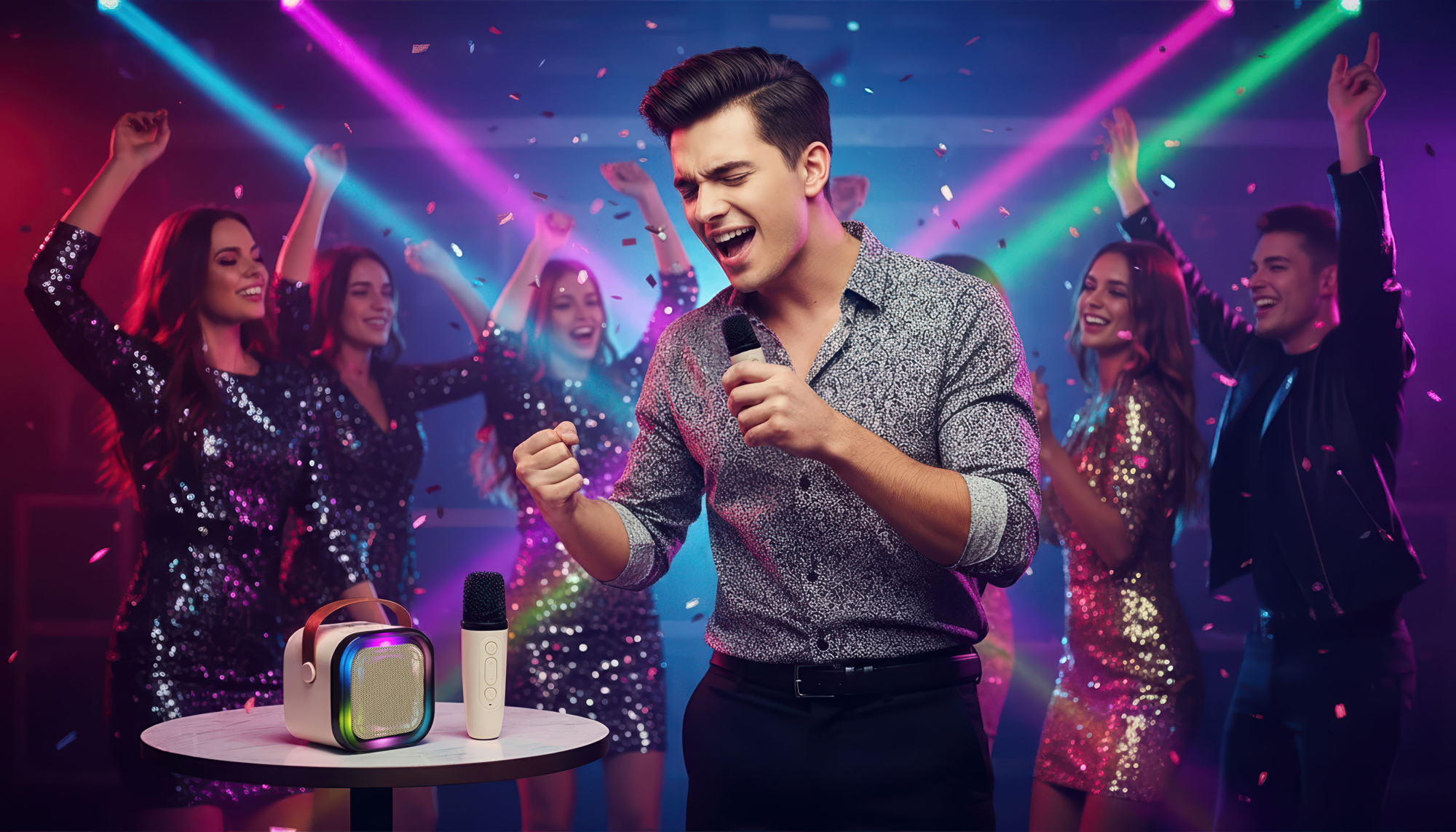 Караоке станция "Duet" фото на сайте Print Logo.