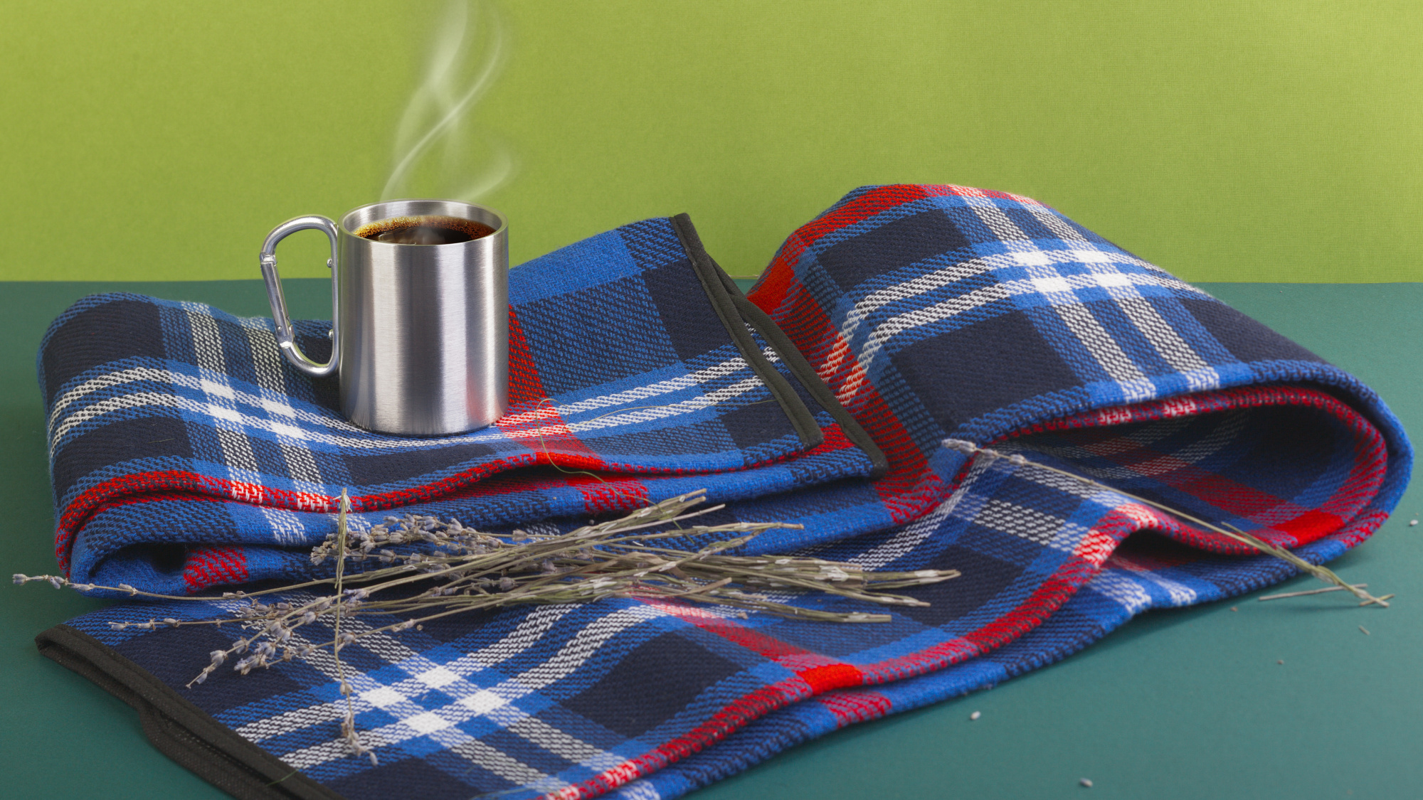 Плед для пикника "Шотландия" фото на сайте Print Logo.