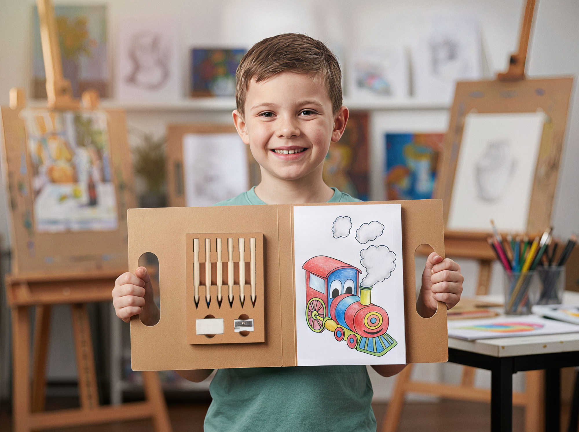 Набор для рисования "Штрих" фото на сайте Print Logo. 