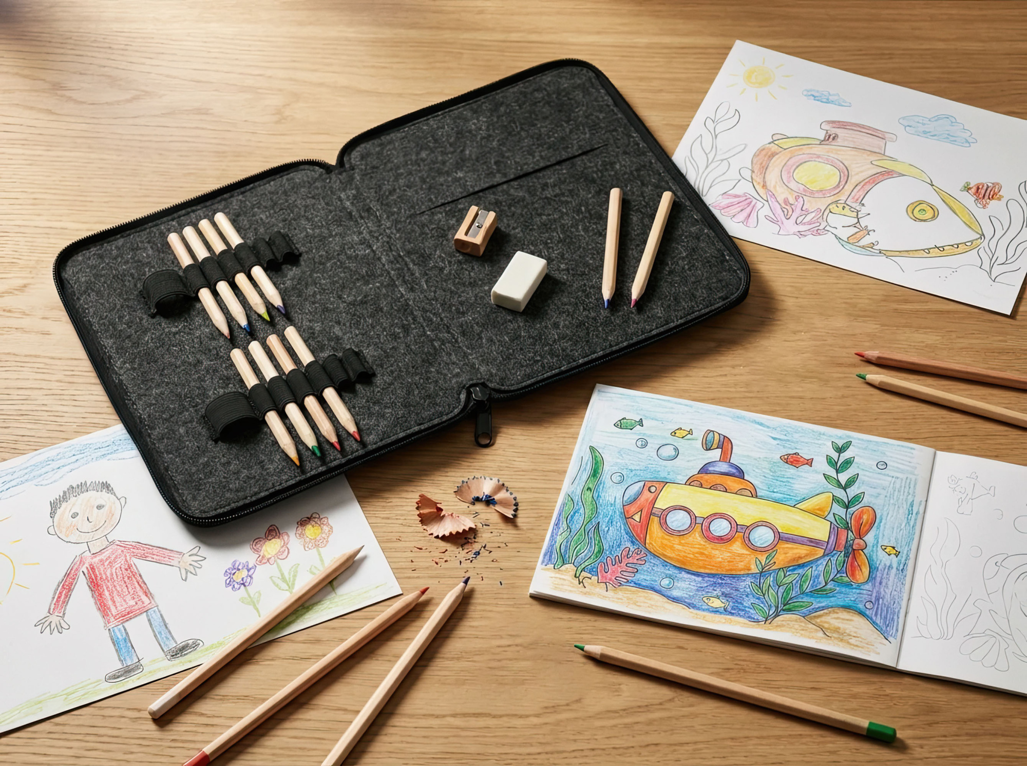 Набор для рисования "Эскиз" фото на сайте Print Logo. 