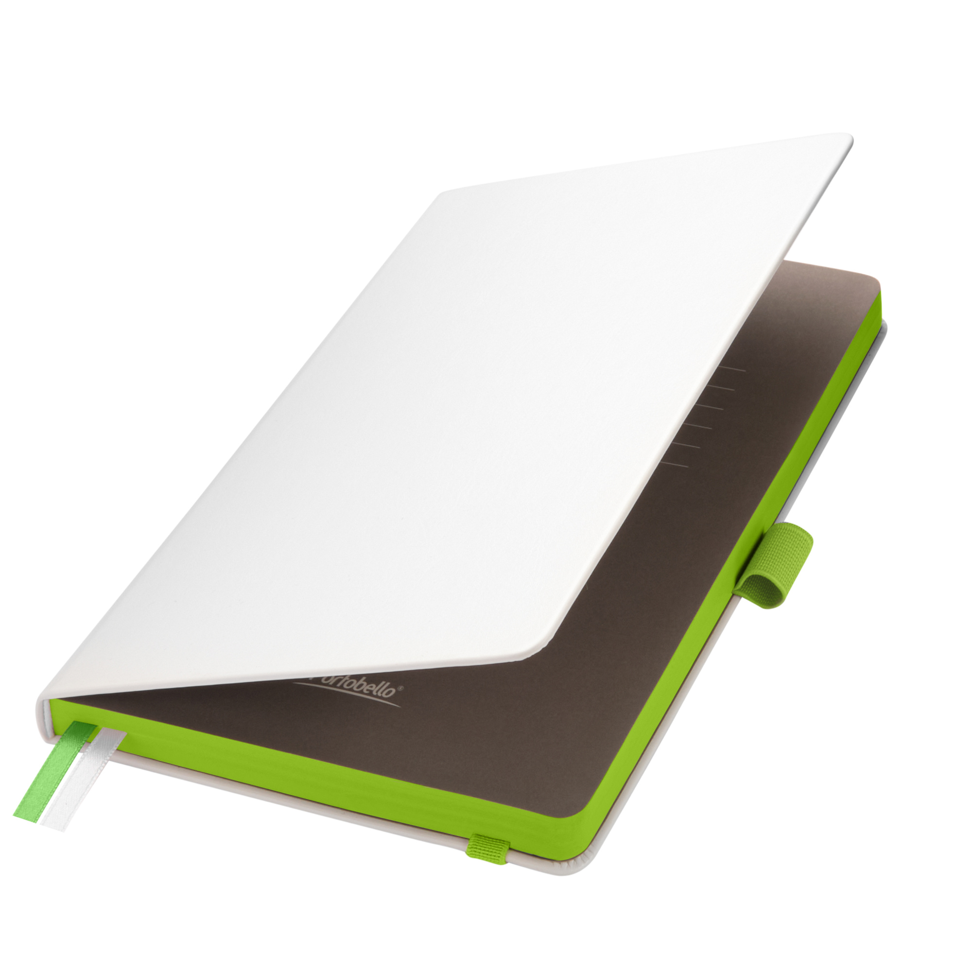 Ежедневник Arctic недатированный, белый/черный фото на сайте Print Logo.