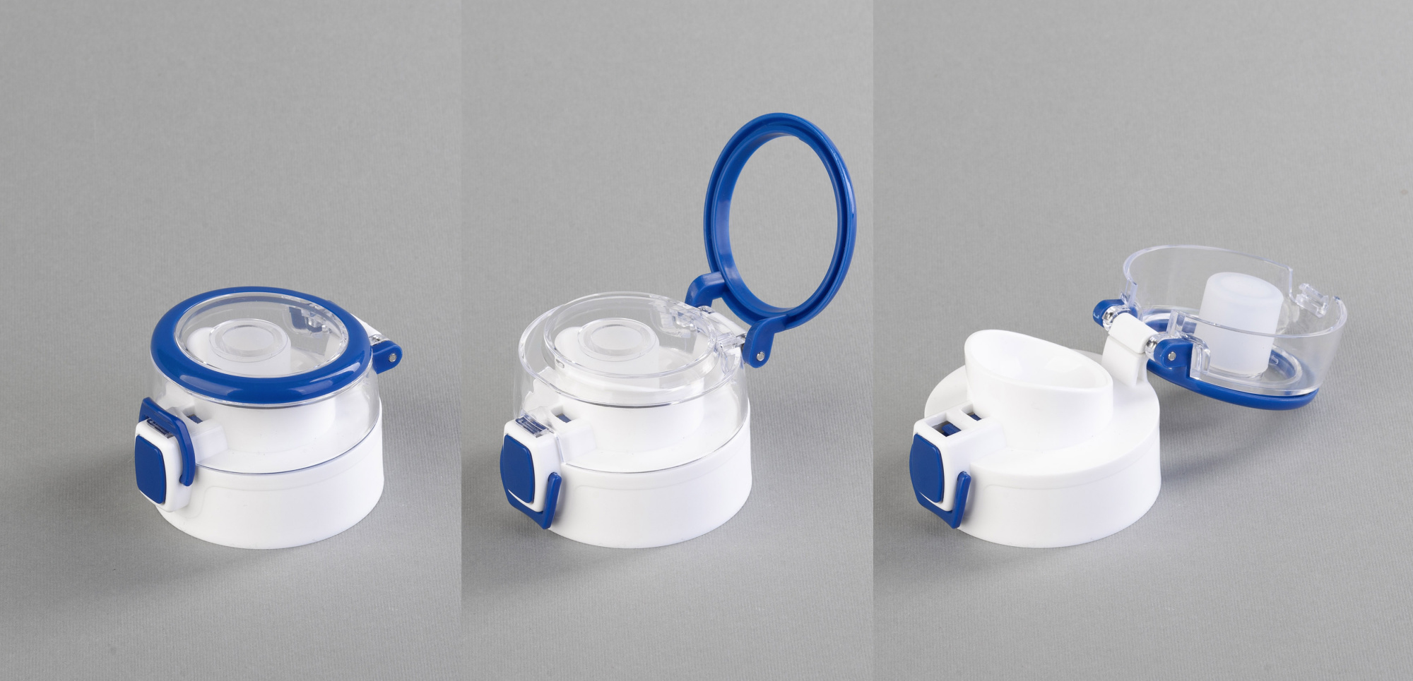 Бутылка для воды "Vita" 600 мл, темно-серая фото на сайте Print Logo.