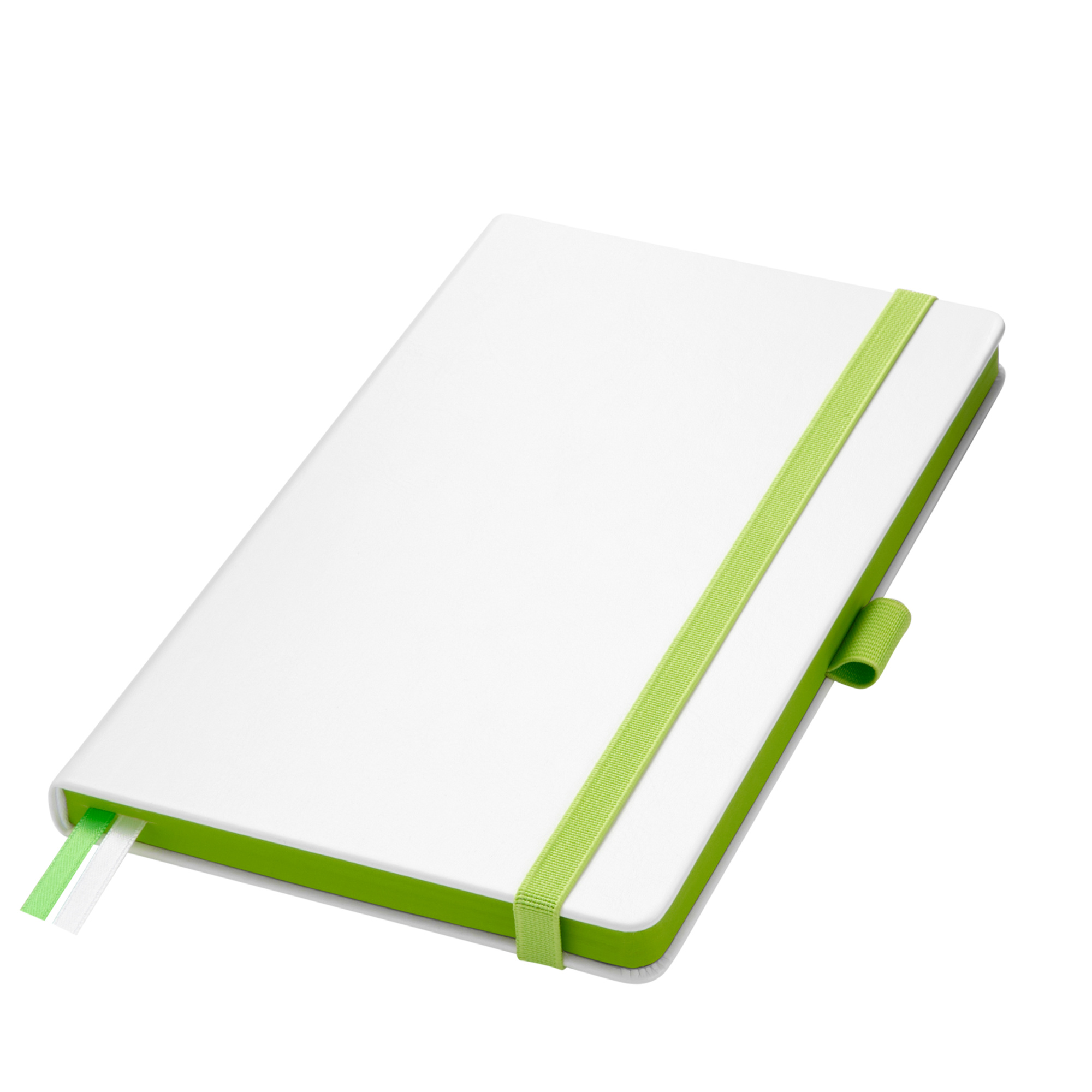 Ежедневник Arctic недатированный, белый/черный с логотипом Portobello Чёрная пятница | Print Logo