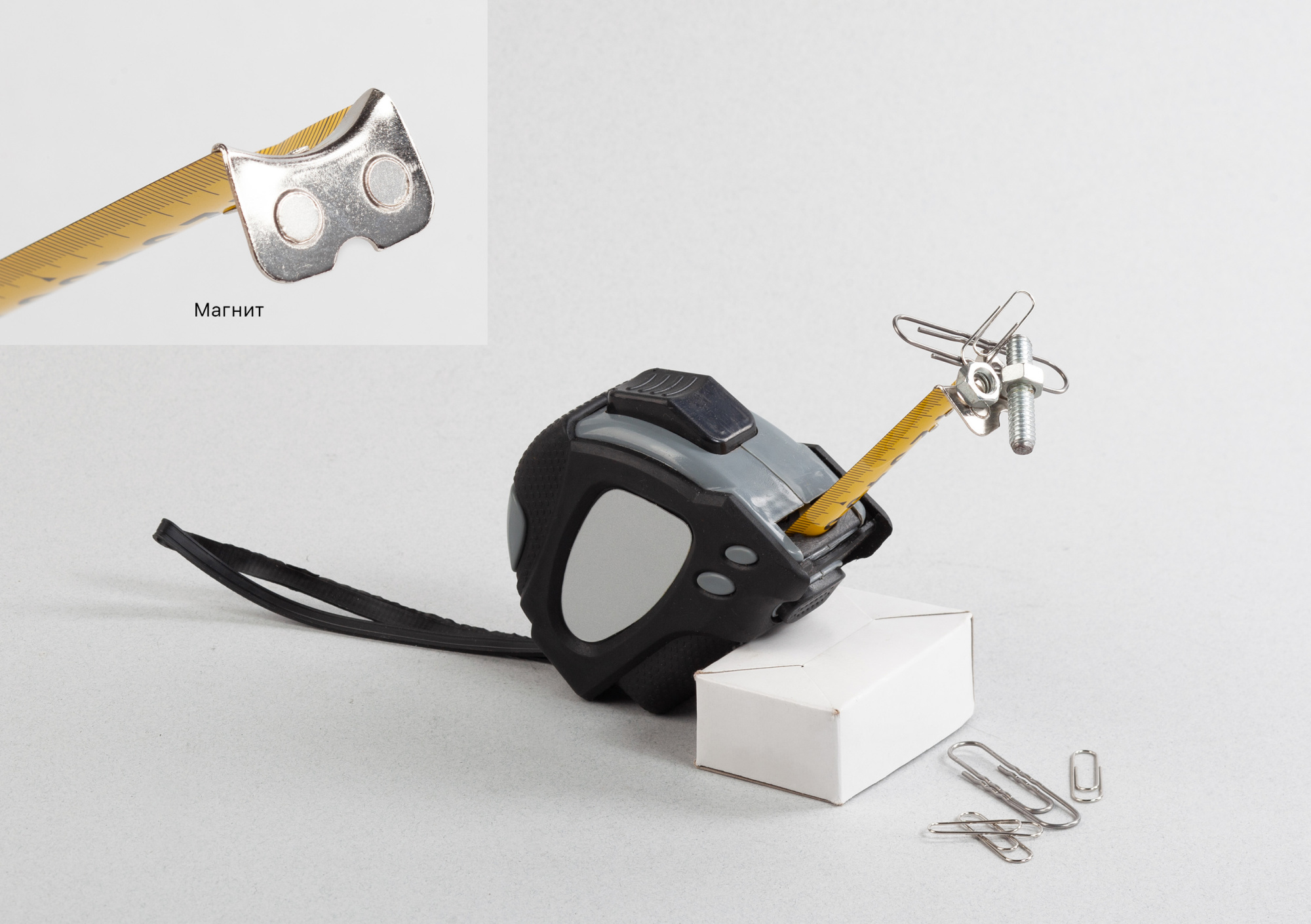 Рулетка "Мастер" 5 м фото на сайте  Print Logo.