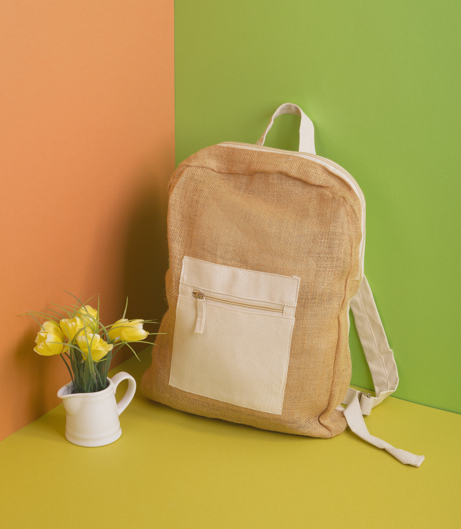 Рюкзак "Jute classic" фото на сайте Print Logo.