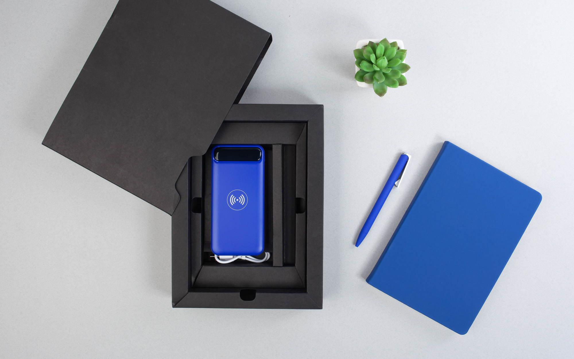 Набор подарочный "Deep blue", синий