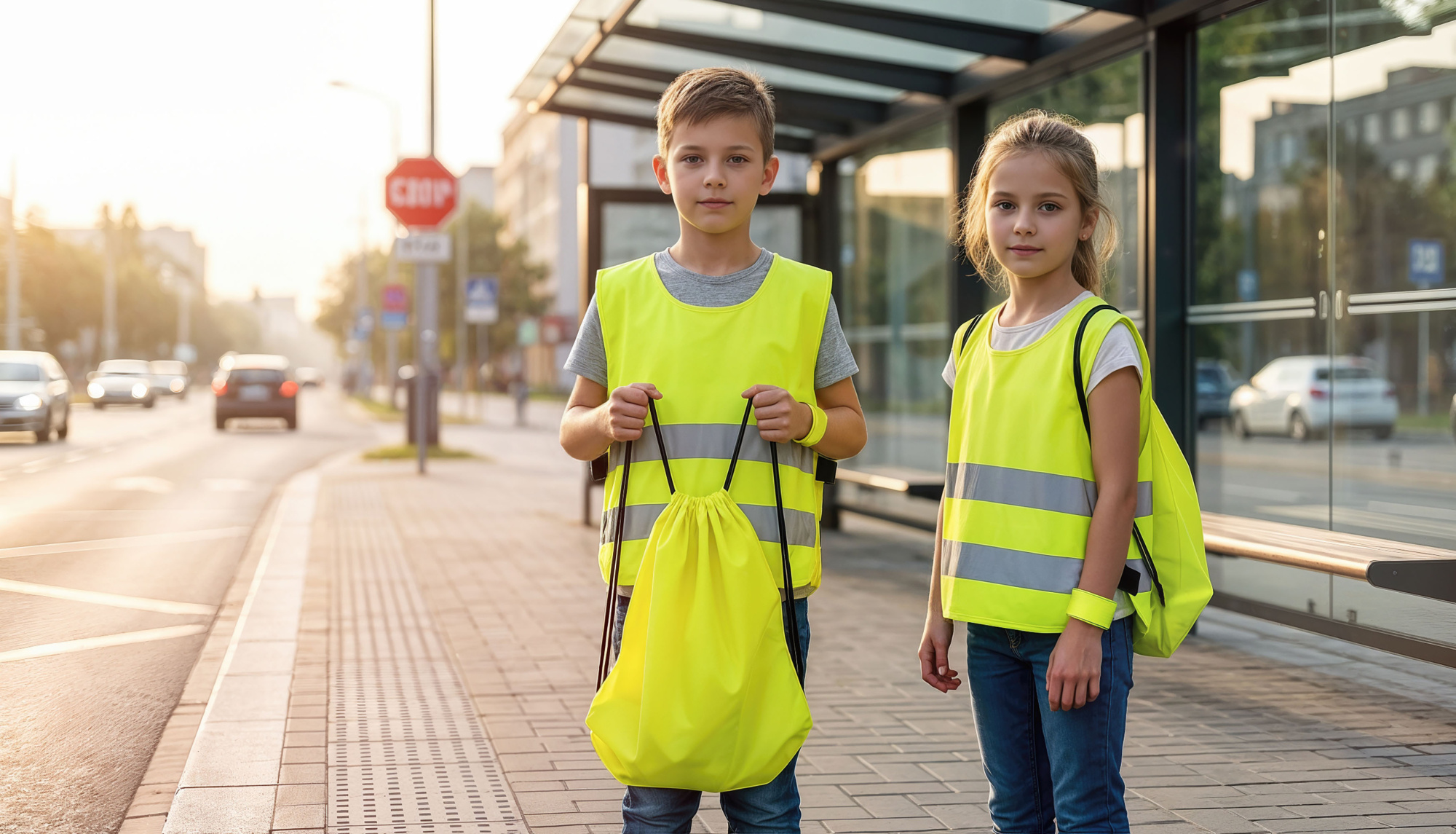 Детский набор "Road guard" фото на сайте Print Logo
