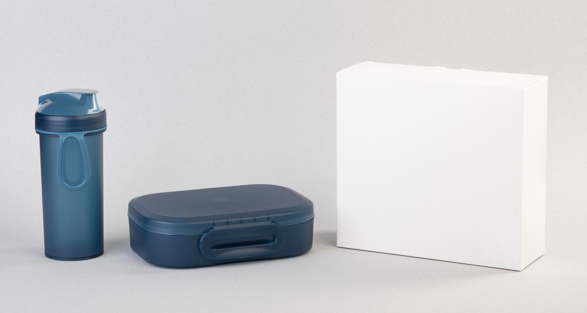 Набор "Eat&Drink box": бутылка, ланч-бокс фото на сайте Print Logo.