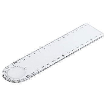 Линейка Scale с лупой с логотипом  | Print Logo