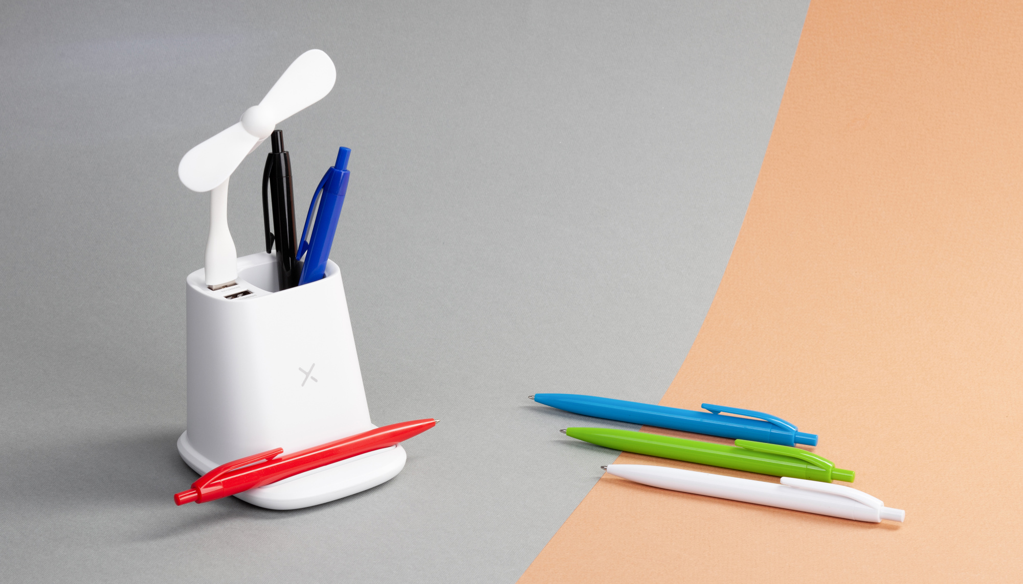 Ручка шариковая "Phil" из антибактериального пластика фото на сайте Print Logo.